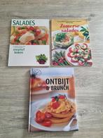 3 kookboeken salades en ontbijt en brunch, Ophalen of Verzenden, Zo goed als nieuw