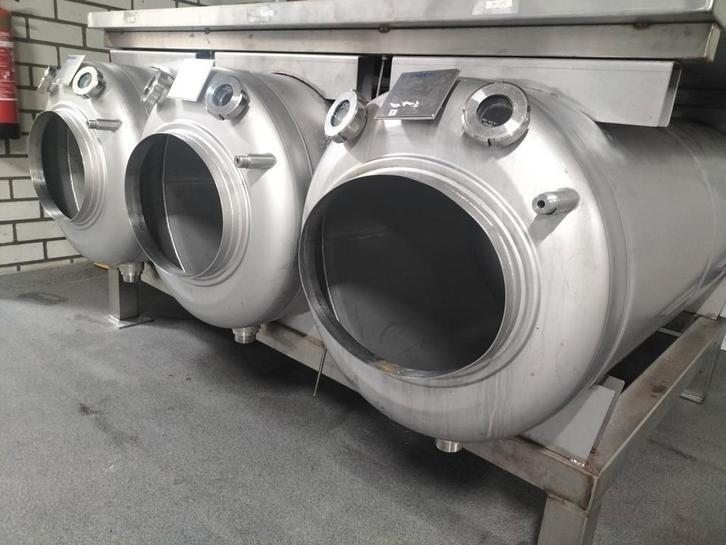 Brouwerij opslag tanks 3x 2x250l Mueller bier tanks enkelw., Doe-het-zelf en Verbouw, Overige Doe-het-zelf en Verbouw, Ophalen of Verzenden