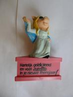 MISS PIGGY OP VOETSTUK VAN SCHLEICH UIT 1980, Ophalen of Verzenden, Gebruikt, Tv, Beeldje, Replica of Model
