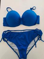 Kobaltblauwe bikini maat 80 C / 44, Ophalen of Verzenden, Zo goed als nieuw, Blauw, Bikini