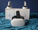 QUEST 2 vr headset met accessoires, Spelcomputers en Games, Virtual Reality, Ophalen, Zo goed als nieuw, Overige platformen