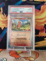 PSA 8 Charmander - Mew 151 - GameStop Promo, Ophalen of Verzenden, Nieuw, Losse kaart, Foil