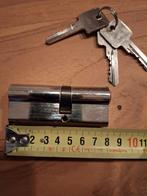 Cilinder 35/45 met 3 sleutels, Ophalen of Verzenden, Slot, Zo goed als nieuw, IJzer