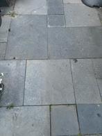 Gratis grijs tegels (wildverband) 45m2, Ophalen, Zo goed als nieuw, 10 m² of meer, Beton