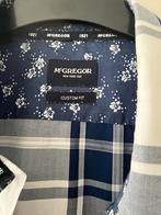 Mooi heren overhemd van McGregor, Ophalen of Verzenden, Zo goed als nieuw, Blauw, Halswijdte 39/40 (M)