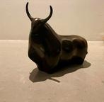 Bronzen Stier Beeld, Antiek en Kunst, Kunst | Beelden en Houtsnijwerken, Ophalen of Verzenden