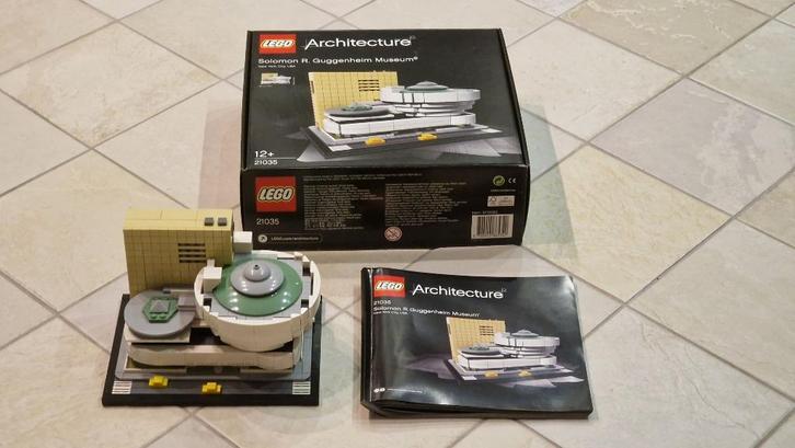 Lego 21035 Architecture Solomon R. Guggenheim Museum, Kinderen en Baby's, Speelgoed | Duplo en Lego, Zo goed als nieuw, Lego, Complete set