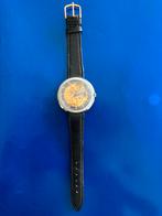 skeleton automatic, Overige merken, Leer, Staal, Polshorloge