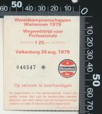 Sticker: Wereldkampioenschappen Wielrennen 1979 - Heineken -, Verzamelen, Stickers, Ophalen of Verzenden