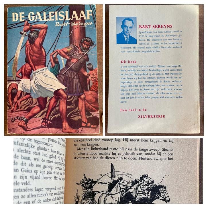 De Galeislaaf Bart Sereyns, Boeken, Kinderboeken | Jeugd | 10 tot 12 jaar, Zo goed als nieuw, Fictie, Ophalen of Verzenden