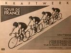 Paginagrote A4 advertentie KRAFTWERK Tour De France release, Ophalen of Verzenden