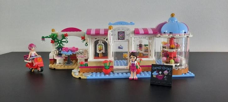 Lego Friends 41119 Heartlake cupcake café, Kinderen en Baby's, Speelgoed | Duplo en Lego, Zo goed als nieuw, Lego, Complete set