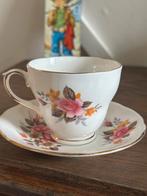 Duchess England kop en schotel bloemen, Ophalen of Verzenden