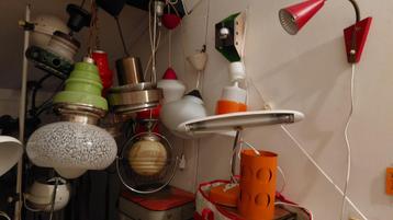 Design Vintage Space Age vazen lampen stoelen beschikbaar voor biedingen