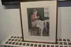Vincent van Gogh Verstellende Vrouw uit 1881, Ophalen of Verzenden