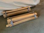 Lattenbodems 70x200 2 stuks, Huis en Inrichting, Slaapkamer | Matrassen en Bedbodems, Ophalen, 70 cm of minder, Tweepersoons, Zo goed als nieuw