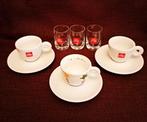 3 Illy espresso kopjes, Ophalen of Verzenden, Zo goed als nieuw, Overige materialen, Kop en/of schotel
