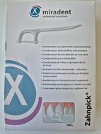 Miradent Zahnpick Tandenstokers 100 - Nieuw, Ophalen of Verzenden, Nieuw, Overige typen