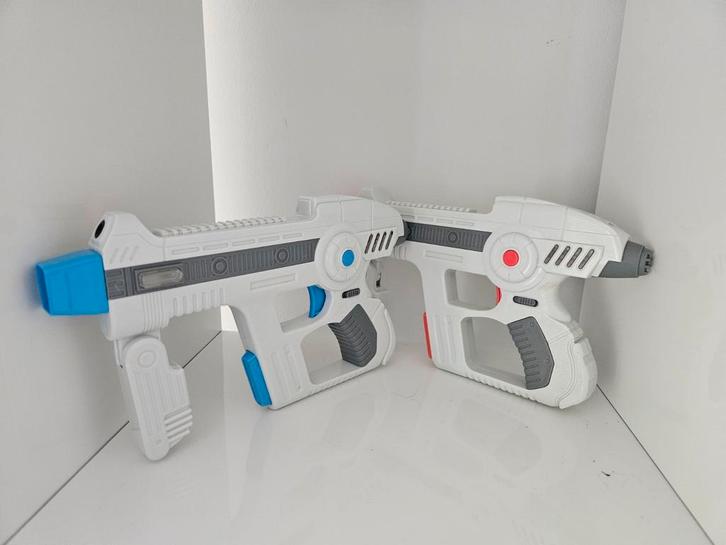 Laser game pistolen, Kinderen en Baby's, Speelgoed | Buiten | Actiespeelgoed, Zo goed als nieuw, Ophalen of Verzenden