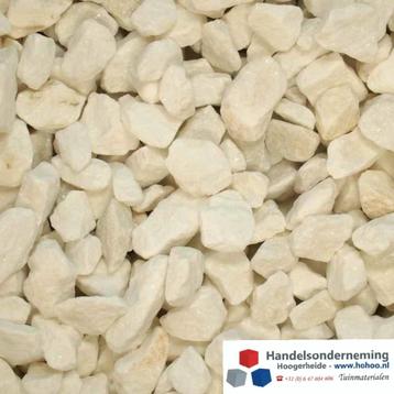 Carrara split marmer wit siersplit oprit parking deco border beschikbaar voor biedingen