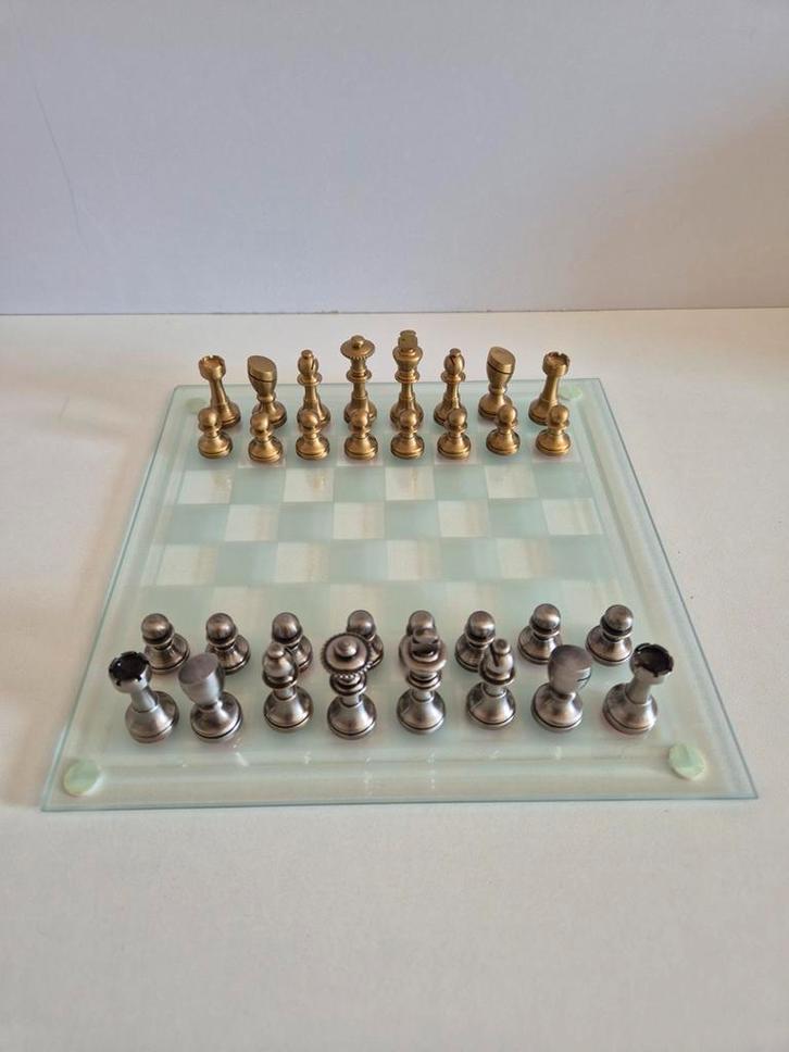 Italfama Abstract Staunton Schaakspel, Hobby en Vrije tijd, Gezelschapsspellen | Bordspellen, Nieuw, Ophalen of Verzenden