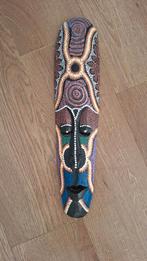 Afrikaans gekleurd masker, Antiek en Kunst, Ophalen of Verzenden