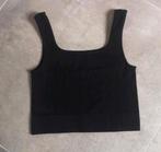 Nieuwe H&M SPORT crop top maat XS, H&M, Zwart, Nieuw, Ophalen of Verzenden