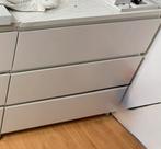 Ikea Malm ladekast, 3 lades, wit, Huis en Inrichting, Kasten | Ladekasten, Ophalen, Overige materialen, Gebruikt, 50 tot 100 cm
