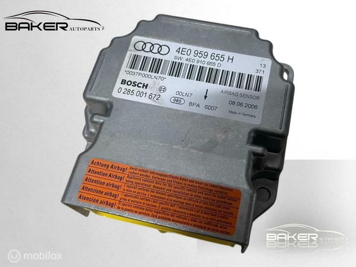 Airbag module Audi A8 D3 5.2 S8 Pro Line (02-10) 4E0959655H, Auto-onderdelen, Elektronica en Kabels, Audi, Gebruikt, Ophalen of Verzenden