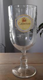Groot bierglas op voet (bokaal) van grolsch calixtus, Verzamelen, Biermerken, Ophalen of Verzenden, Gebruikt, Glas of Glazen, Grolsch