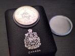 Canada: 1975 $1 Zilveren Calgary Centennial Proof-like, Postzegels en Munten, Ophalen of Verzenden, Noord-Amerika, Losse munt