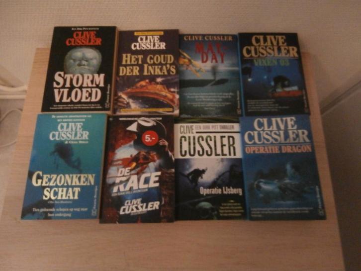 Clive Cussler., Boeken, Avontuur en Actie, Gelezen, Ophalen of Verzenden