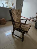 Oude Vintage Eiken Stoel, Huis en Inrichting, Ophalen, Gebruikt, Hout, Vintage