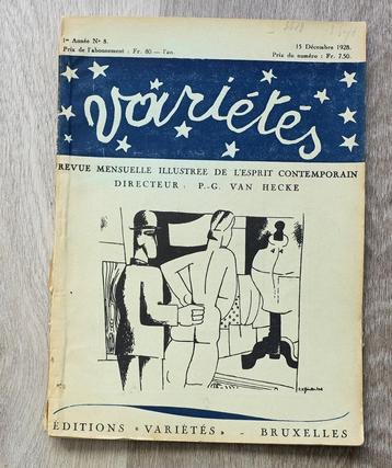 Variétés 1928 No. 8 o.a. Vénus et les mannequins beschikbaar voor biedingen