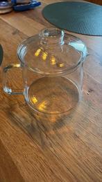 Pickwick theepot van glas, Ophalen, Zo goed als nieuw