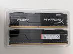 Kingston HyperX Fury 16GB DDR4 Kit (2x8GB) 2933MHz, Computers en Software, RAM geheugen, DDR4, 8 GB, Ophalen of Verzenden, Zo goed als nieuw