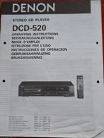 Denon DRM400 Cassettedeck & DCD520 CD Speler, Ophalen of Verzenden
