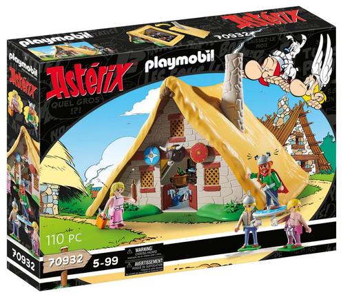 PLAYMOBIL 70932 Asterix Hut van Heroix 110 delig, Kinderen en Baby's, Speelgoed | Playmobil, Nieuw, Complete set, Ophalen of Verzenden
