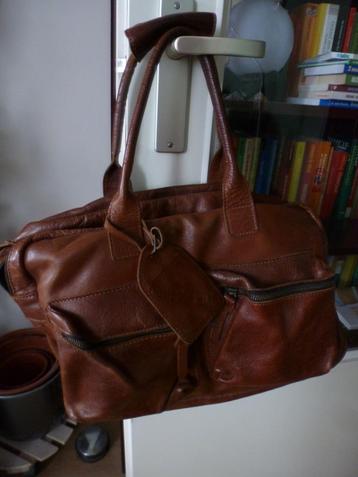 STOER cow boys THE BAG orgineel tas ECHT LEER - GRATIS zend  beschikbaar voor biedingen