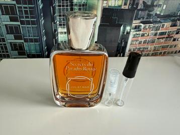 Secrets du Paradis Rouge Jul Et Mad decants beschikbaar voor biedingen