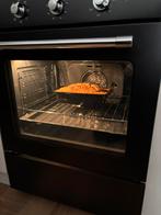 Inbouwoven van IKEA kleur zwart, Witgoed en Apparatuur, Ovens, Gebruikt, Hete lucht, Ophalen of Verzenden, Oven met grill