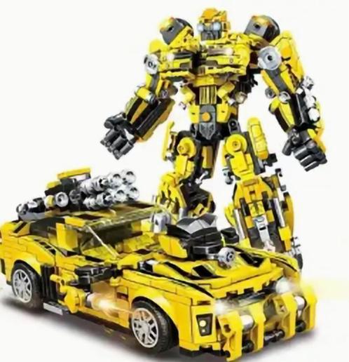Transformerende bouwsteen set, Verzamelen, Transformers, Nieuw, Overige generaties, Ophalen of Verzenden