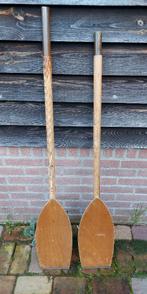 Roeispaan/peddel, hout, vintage, Watersport en Boten, Ophalen, Gebruikt, Dubbelbladige peddel