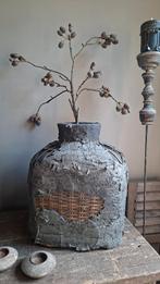Zware vaas, ziet als oude leemmand uit, Ophalen, Overige kleuren, Het-lavendeltje, Aardewerk of Porselein