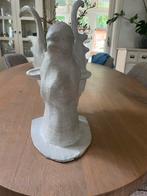 Papiermache hertenkop, Huis en Inrichting, Woonaccessoires | Overige, Ophalen of Verzenden, Gebruikt