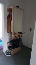 Birke Kapstok met Spiegel, Gebruikt, 150 tot 200 cm, Hout, Ophalen