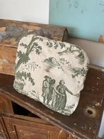 Oud frans kussen **het geruite roosje**, Antiek en Kunst, Curiosa en Brocante, Ophalen of Verzenden