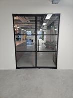 Luxe glazen taatsdeuren met softclose – als nieuw ✅, Zakelijke goederen, Vergader- of Presentatieruimte, Ophalen, Gebruikt, Overige typen