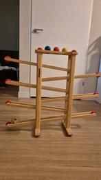 Houten Fagus knikkerbaan, Kinderen en Baby's, Speelgoed | Houten speelgoed, Ophalen, Zo goed als nieuw, Overige typen