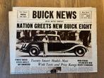 1932 Buick news brochure, Ophalen of Verzenden, Zo goed als nieuw, Overige merken